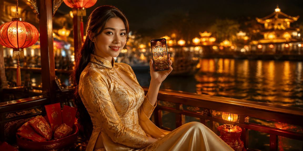 Khung cảnh Huế với trò slots và trải nghiệm voucher trên di động